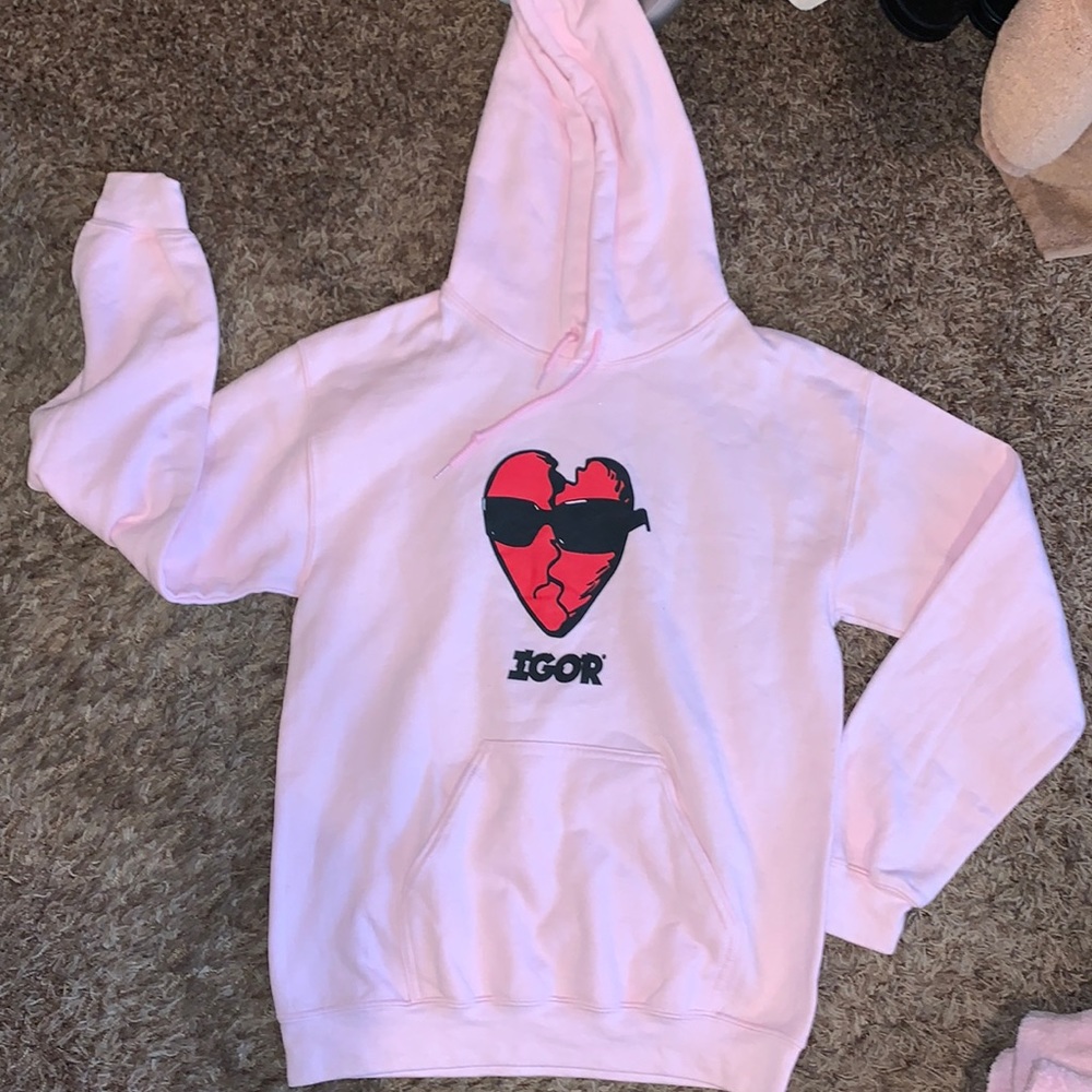 Igor Hoodie, Pink. Size S